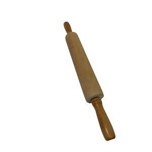 Wooden 20" Rolling Pin Pizza Dough Tool Fondant Roller USA Wells Wood Turning NC